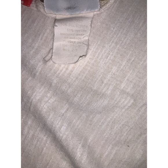 Vintage Kids Baby Walt Disney Productions Minnie & Mickey Mouse Red & Ivory 2T - Picture 9 of 12